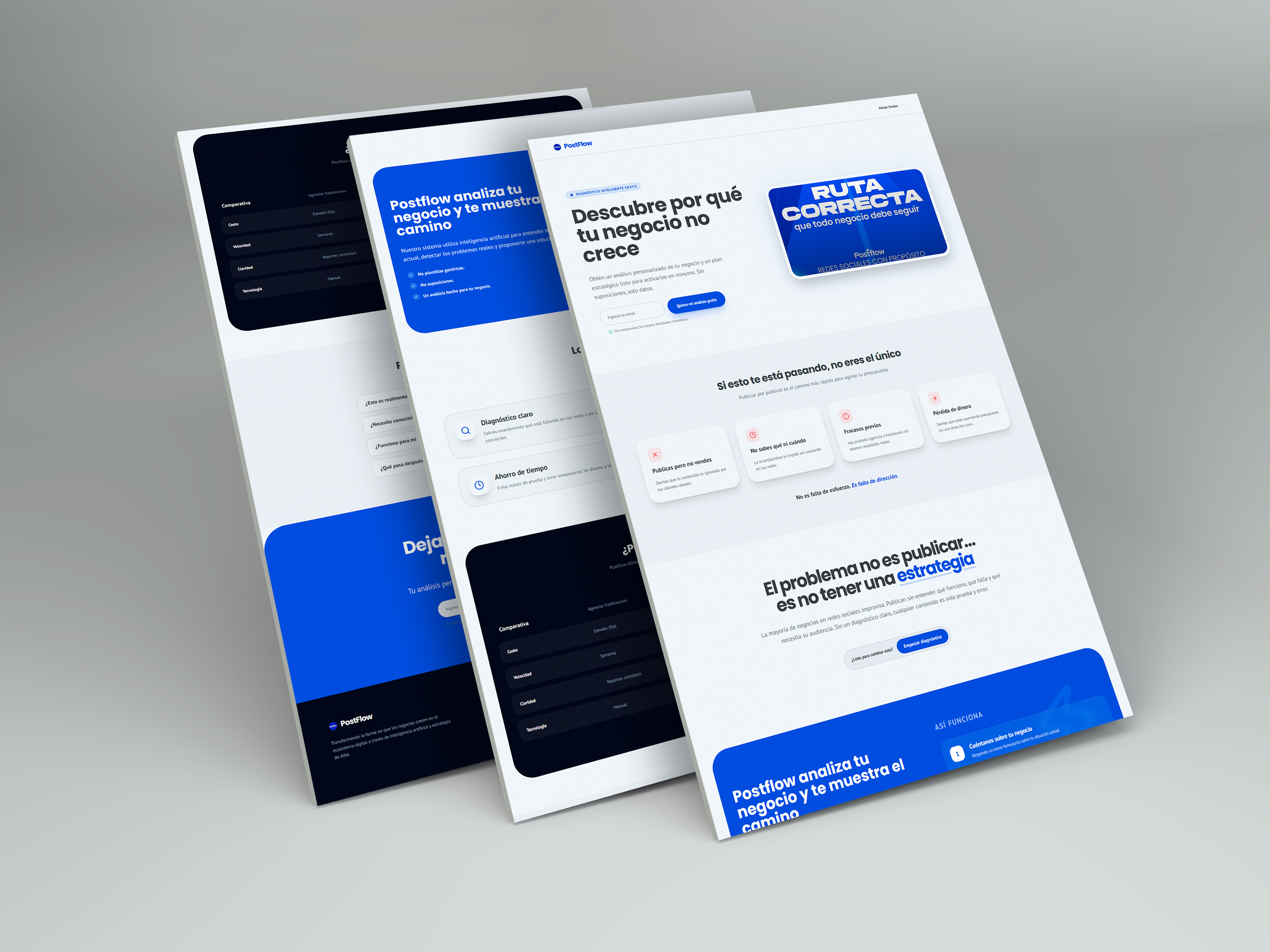 PostFlow Dashboard Preview